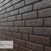 Фасадная панель Ю-Пласт Стоун Хаус Кирпич Коричневый купить в Истре