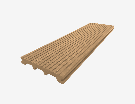 Террасная доска из ДПК RusDecking Unodeck Titanio - Орех купить в Истре