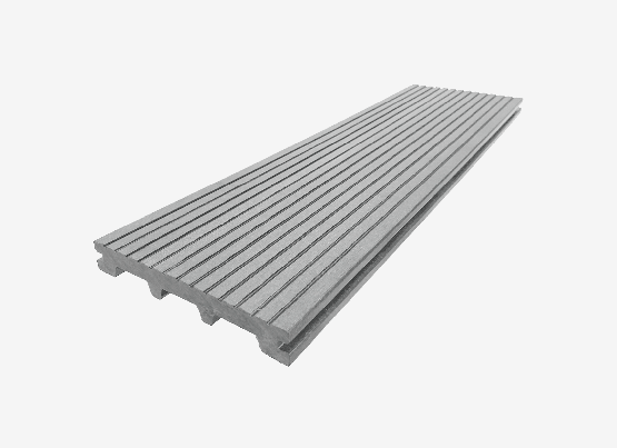 Террасная доска из ДПК RusDecking Unodeck Titanio - Серый купить в Истре