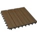 Садовый паркет дпк CM Garden Modern, 300х300 мм, PATINA BROWN (Патина коричневый) купить в Истре
