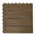 Садовый паркет дпк CM Garden Modern, 300х300 мм, PATINA BROWN (Патина коричневый) купить в Истре