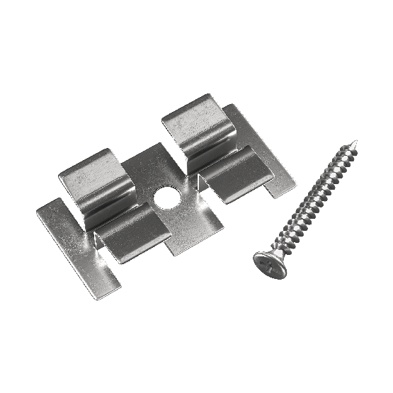 Клипса с саморезом, Grinder шовный монтаж 5 mm купить в Истре