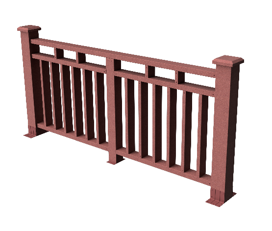 Ограждения декоративное ДПК GRINDERDECO Европа мербау купить в Истре