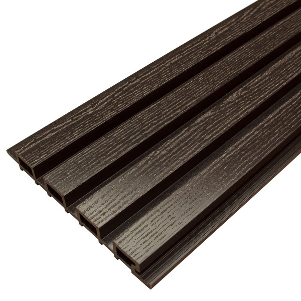 Фасадная доска из ДПК Faynag Wood Рейка Венге купить в Истре