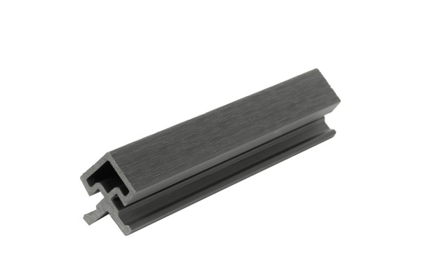 Угол внешний для фасадной панели co-extrusion, grey dark купить в Истре