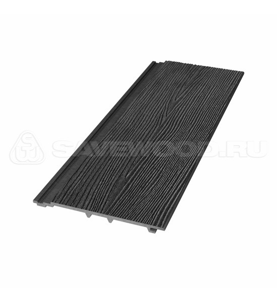 Сайдинг из дпк savewood sw-cedrus радиальный распил черный купить в Истре
