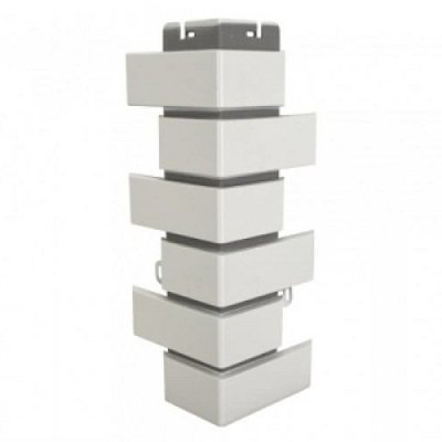 Наружный угол Клинкерный Кирпич белый купить в Истре