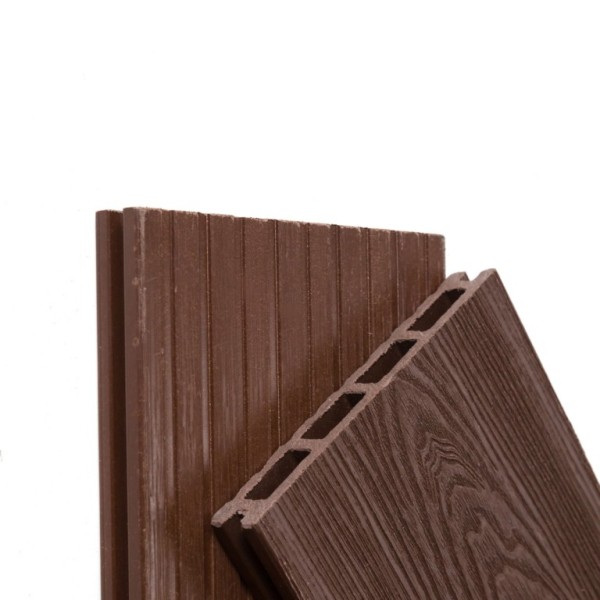 Террасная доска из ДПК ECODECKING Комфорт 3D Шоколад купить в Истре