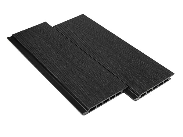 Фасадная панель из ДПК Deckart Vista 3D с текстурой дерева Графит купить в Истре