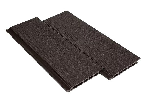 Фасадная панель из ДПК Deckart Vista 3D с текстурой дерева Махагон купить в Истре