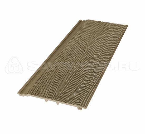 Сайдинг из дпк savewood sw-cedrus радиальный распил тик купить в Истре