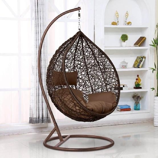 Кресло Подвесное из искусственного ротанга AFM-168A-XL Brown купить в Истре
