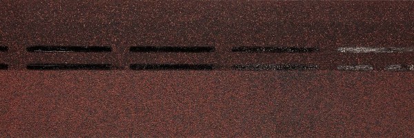 Коньково-карнизная черепица Docke Standard, красный купить в Истре