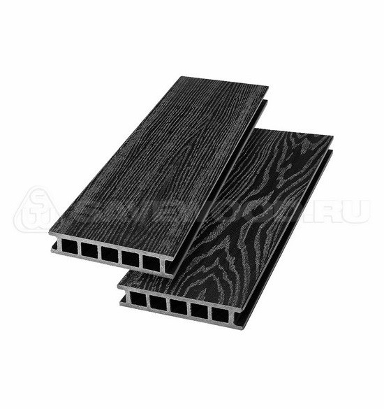 Террасная доска из ДПК SW-Fagus «SaveWood» черный купить в Истре