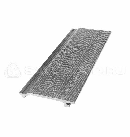 Сайдинг из дпк savewood sw-sorbus радиальный распил пепельный купить в Истре