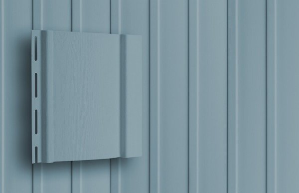 Сайдинг Вертикальный Grand Line Color Plus Голубой купить в Истре