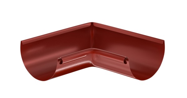 Водосток Aquasistem, система 150x100 - Угол желоба, внутренний 90° RR 29 Бургундский купить в Истре