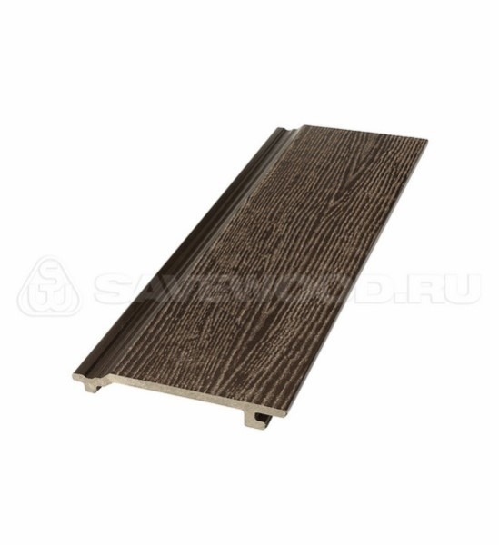 Сайдинг из дпк savewood sw-sorbus радиальный распил темно-коричневый купить в Истре
