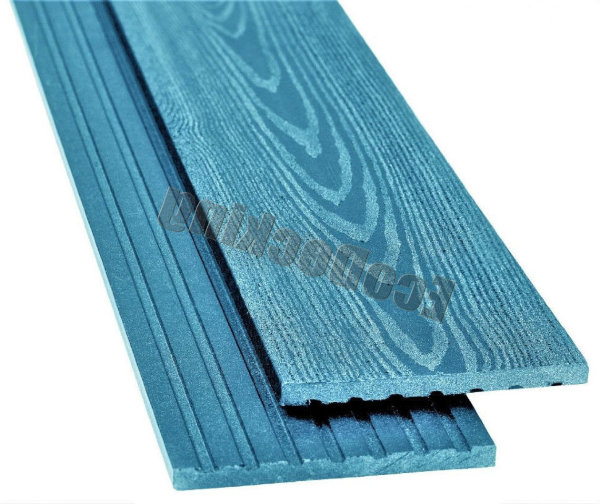 Заборная доска   из ДПК ECODECKING Лазурь купить в Истре
