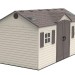 Сарай пластиковый LifeTime 15x8 DD купить в Истре