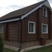 Сайдинг "blockhouse" под бревно, Акриловый Премиум ВН-01, орех тёмный купить в Истре