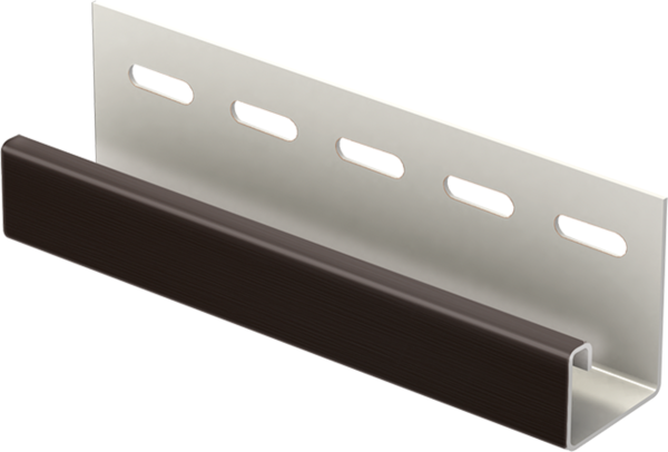 J-планка к Софиту PRO Тёмно коричневый купить в Истре