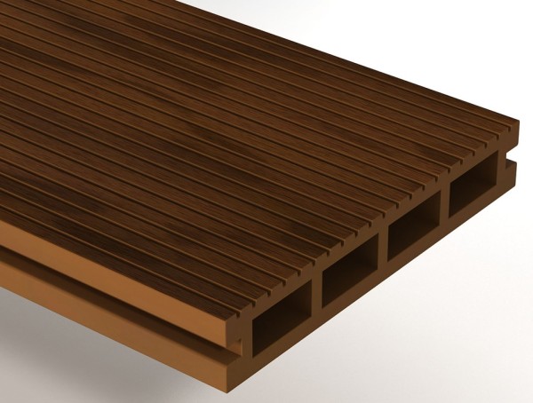 Террасная доска из ДПК WOODVEX Expert Тик купить в Истре