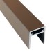П-профиль Алюминиевый EasyDecking 35x25 Венге купить в Истре