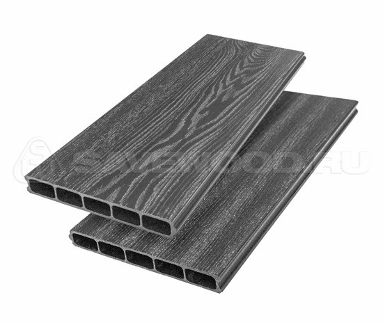 Грядочная доска ДПК 3D Savewood SW Rumex Графит купить в Истре