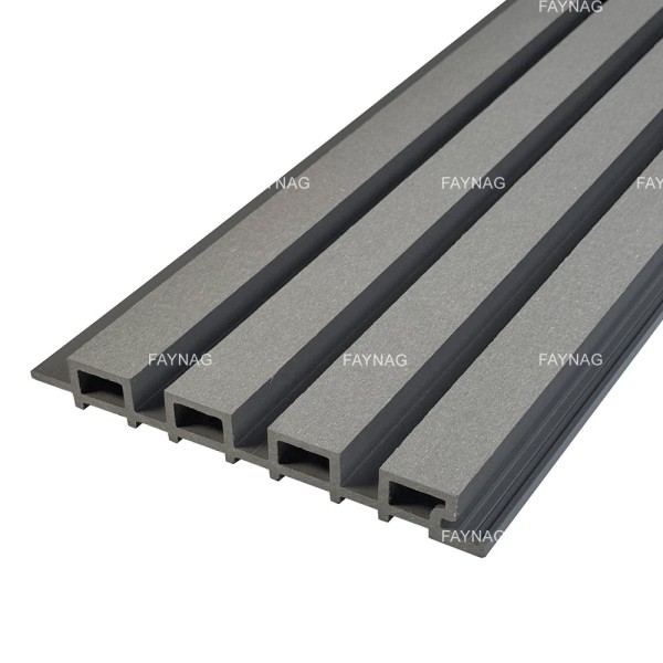 Фасадная Рейка из ДПК Faynag Nika графит купить в Истре