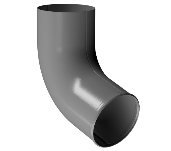 Отвод трубы D90 Döcke STAL PREMIUM Графит, (RAL 7024) купить в Истре