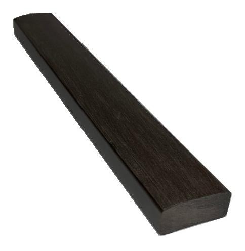 Лавочный брус Ecodecking Некст полнотелый брашированный 70х35 венге купить в Истре
