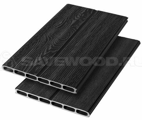 Грядочная доска ДПК 3D Savewood SW Laurus чёрный купить в Истре