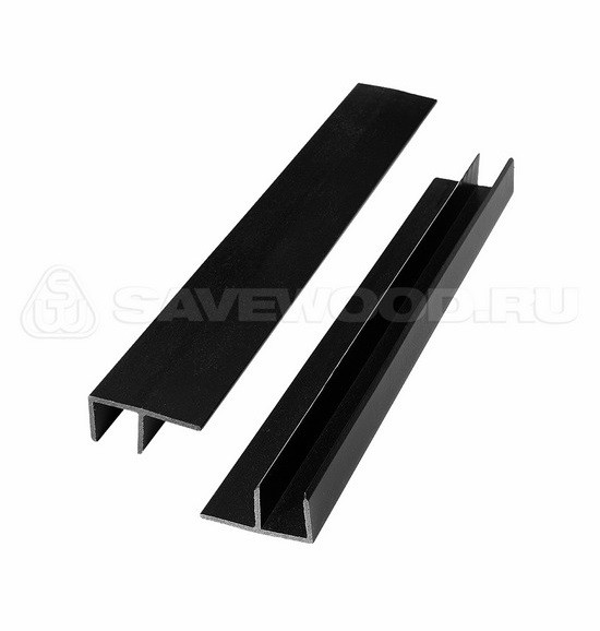 F-профиль ДПК Savewood – Чёрный купить в Истре