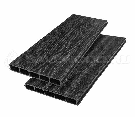 Грядочная доска ДПК 3D Savewood SW Rumex Чёрный купить в Истре