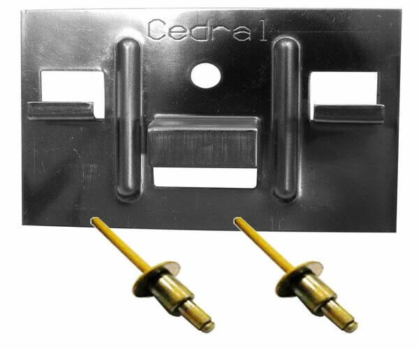 КЛЯММЕР + ЗАКЛЁПКА ДЛЯ CEDRAL CLICK 250 ШТ купить в Истре