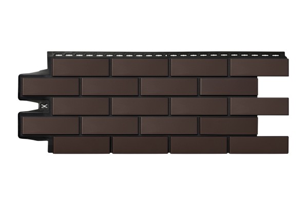 ФП Grand Line клинкерный кирпич ПРЕМИУМ Шоколадный (шов RAL 9005) купить в Истре