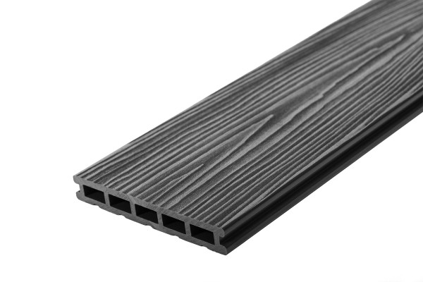 Террасная доска из ДПК RusDecking Unodeck Mogano - Графит купить в Истре