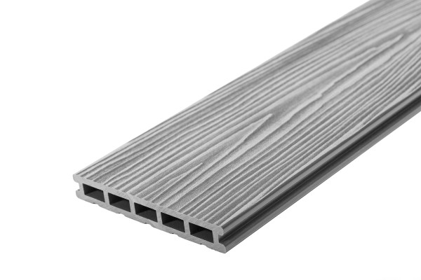 Террасная доска из ДПК RusDecking Unodeck Mogano - Серый купить в Истре