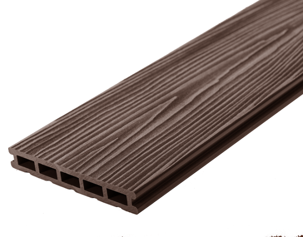 Террасная доска из ДПК RusDecking Unodeck Mogano - Венге купить в Истре