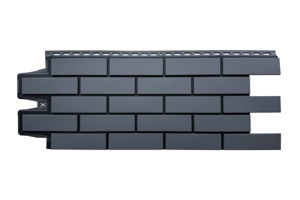 ФП Grand Line клинкерный кирпич ПРЕМИУМ Графит (шов RAL 9005) купить в Истре