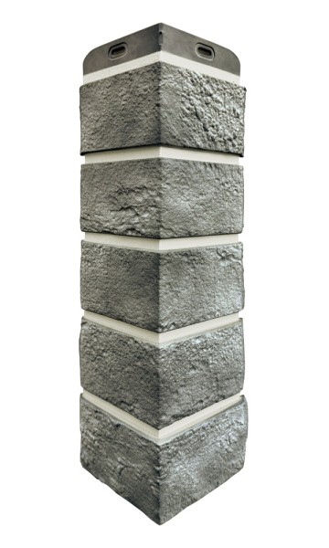 Угол Grand Line состаренный кирпич Элит гранит, ШОВ белый купить в Истре