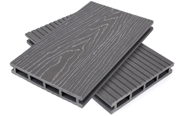 Террасная доская ДПК NanoWood Nature 3D пустотелая Серый купить в Истре