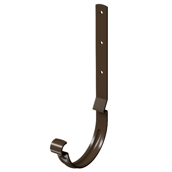 Карнизный крюк длинный D125 Döcke STAL PREMIUM Каштан, (RAL 8017) купить в Истре