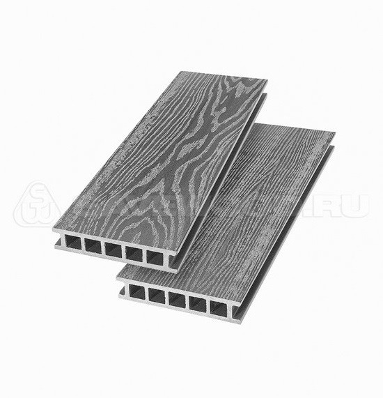 Террасная доска из ДПК SW-Fagus «SaveWood» пепельный купить в Истре