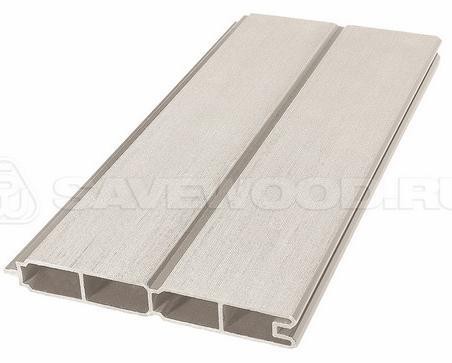 Заборный профиль из ДПК Savewood SW Agger матовый бежевый купить в Истре