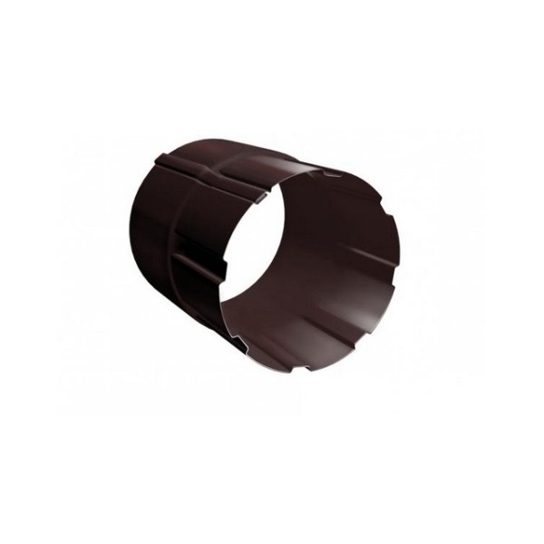 Водосток Grand Line 125x90 – Муфта RAL 8017 купить в Истре